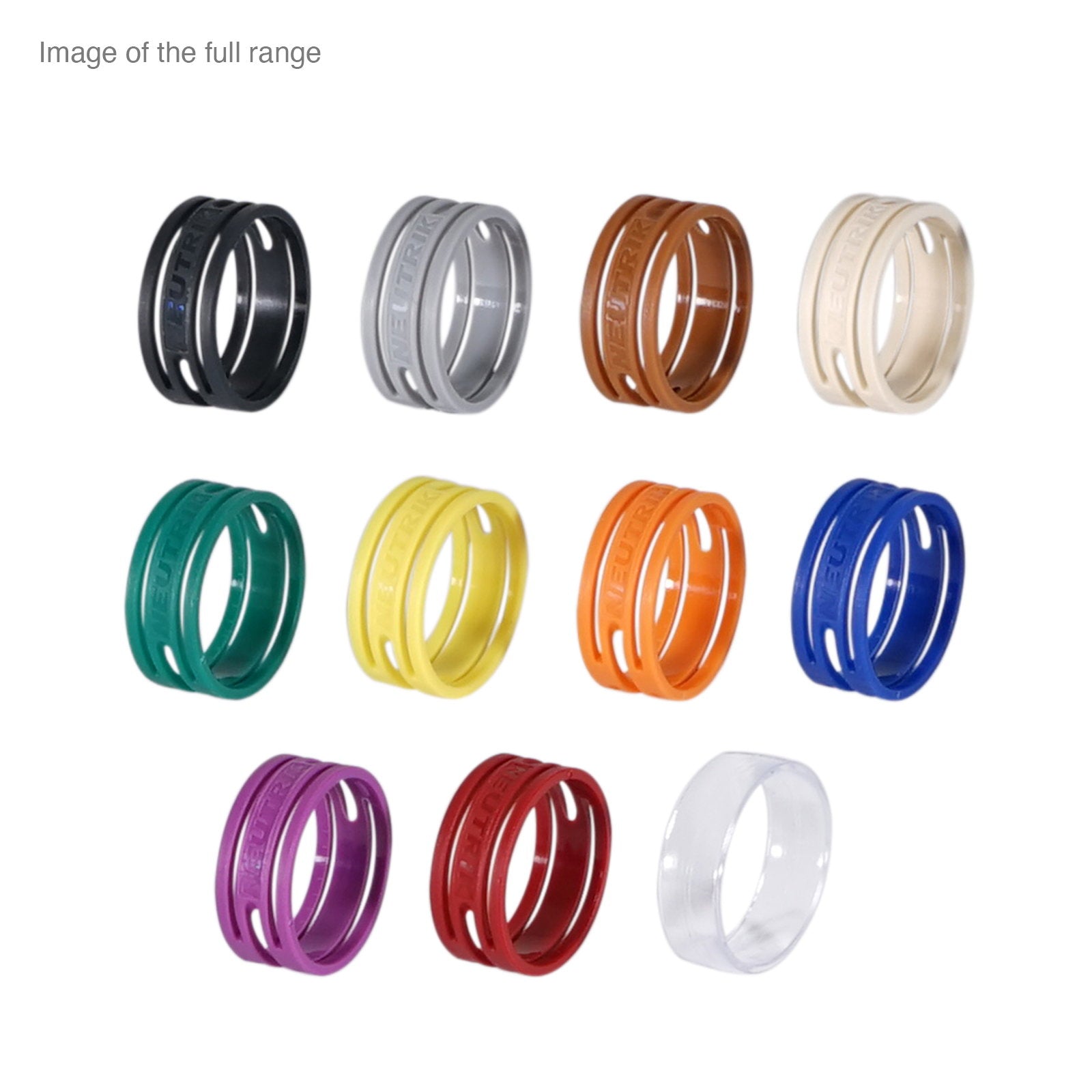Neutrik XX Series Colour Coding Ring Black (XXR-0) - Main View