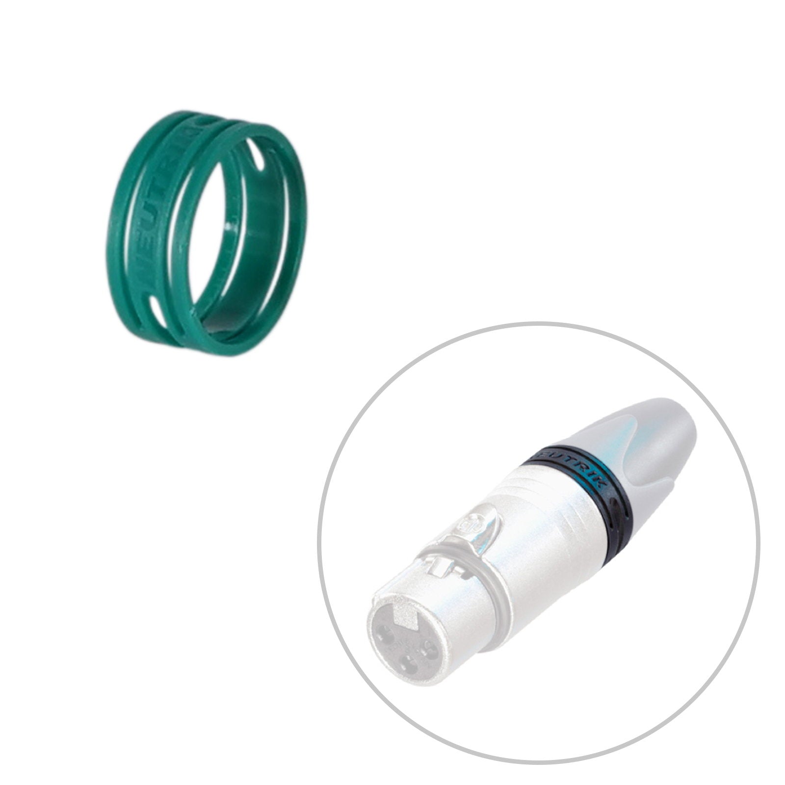 Neutrik XX Series Colour Coding Ring Green (XXR-5) - Main View