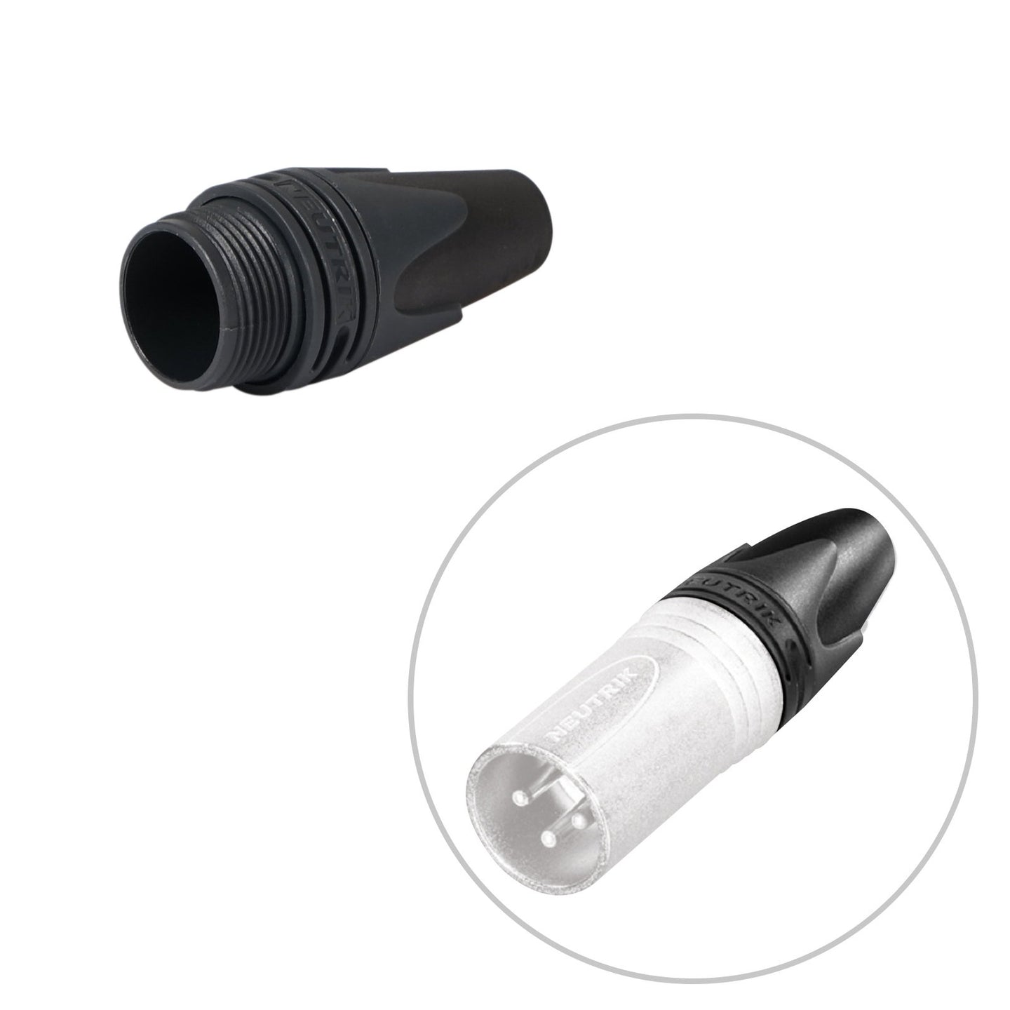 Neutrik XX Series Colour Coding Bush Black (BXX-0) - Alternate View 1