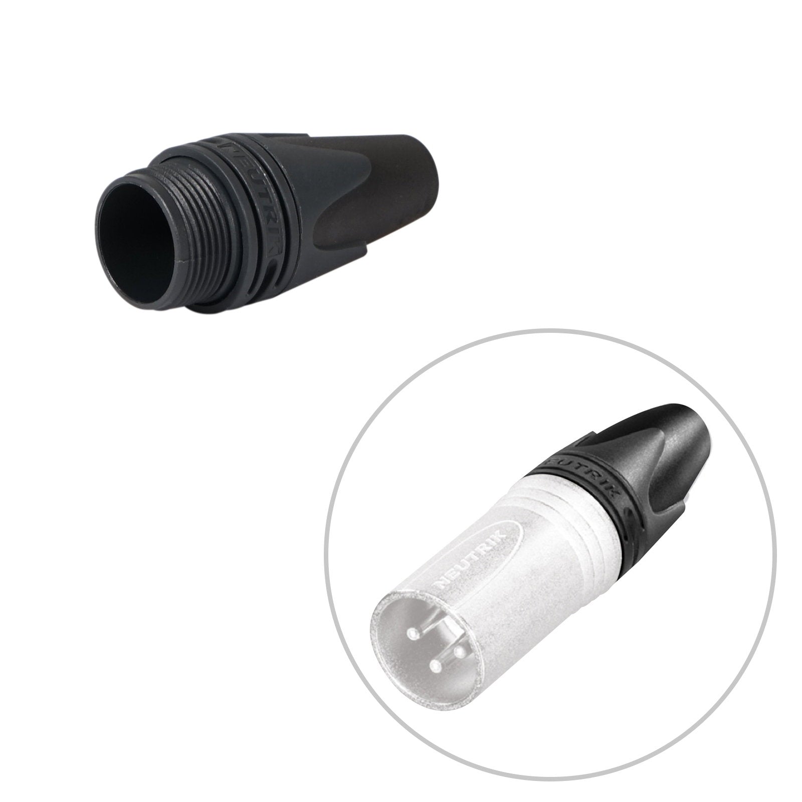 Neutrik XX Series Colour Coding Bush Black (BXX-0) - Alternate View 1