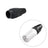 Neutrik XX Series Colour Coding Bush Black (BXX-0) - Alternate View 1