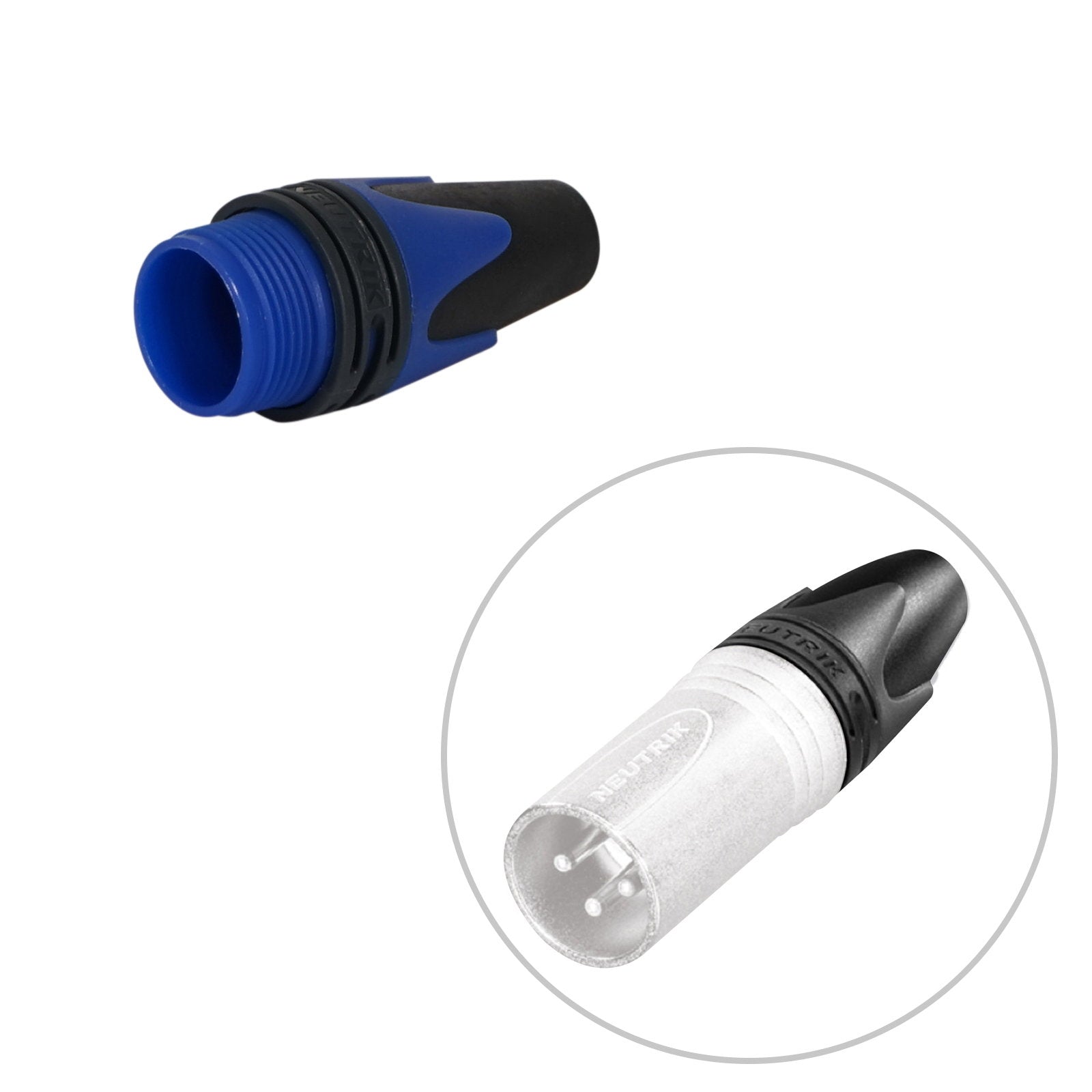 Neutrik XX Series Colour Coding Bush Blue (BXX-6) - Alternate View 1