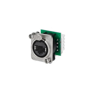 Neutrik etherCON Chassis Connector NE8FDV-YK - Back Panel and Connections