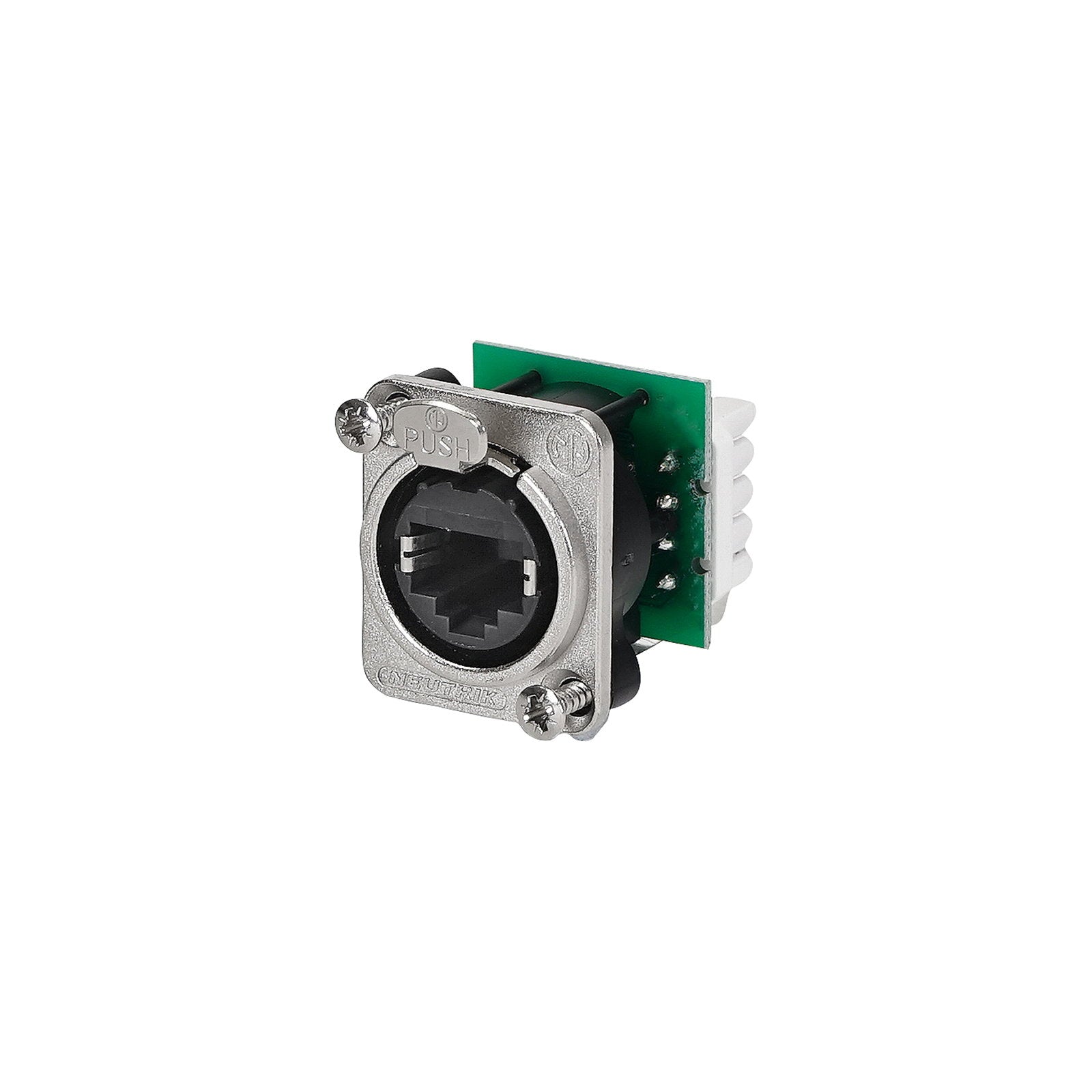 Neutrik etherCON Chassis Connector NE8FDV-YK - Back Panel and Connections
