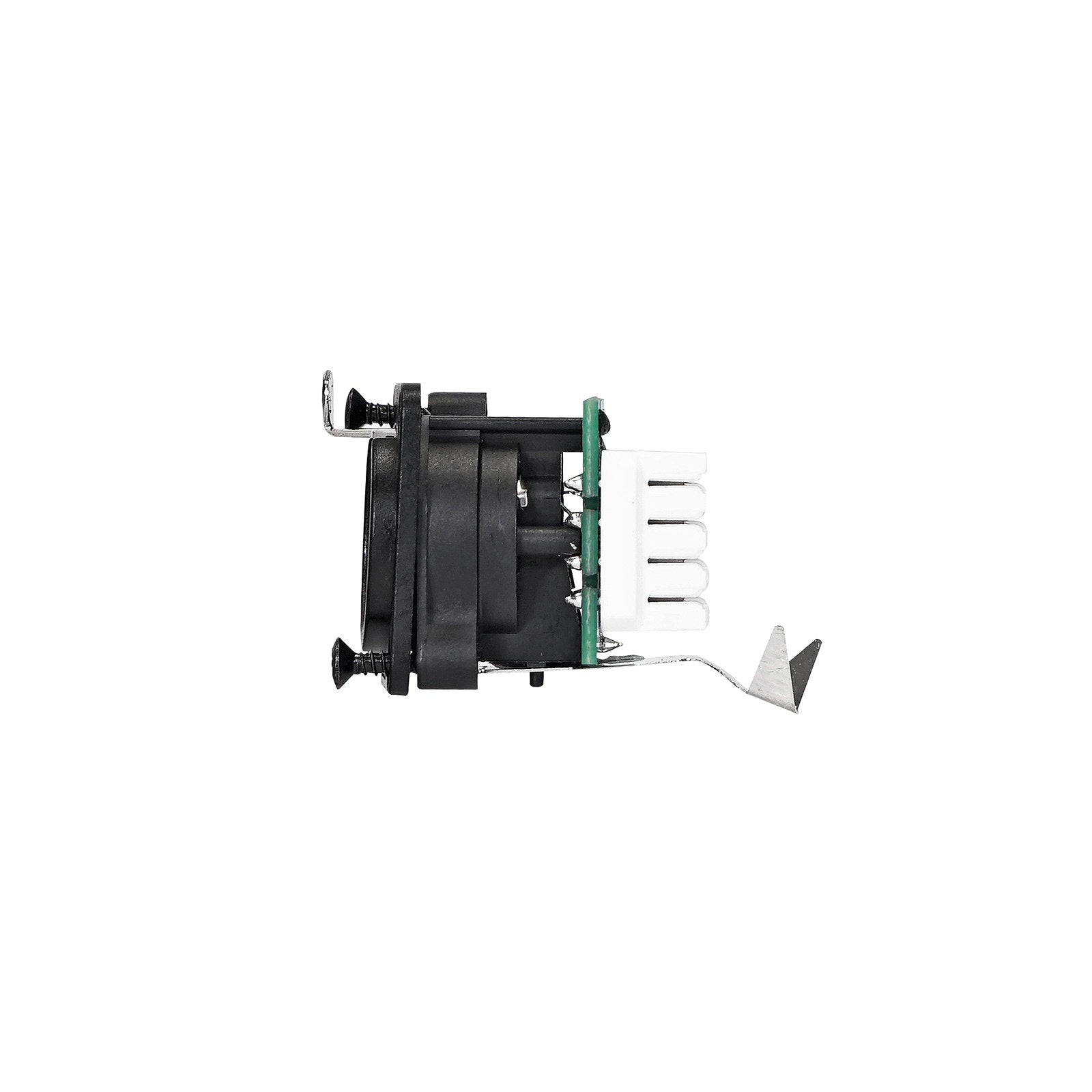 Neutrik etherCON Chassis Connector NE8FDV-YK-B - Back Panel and Connections