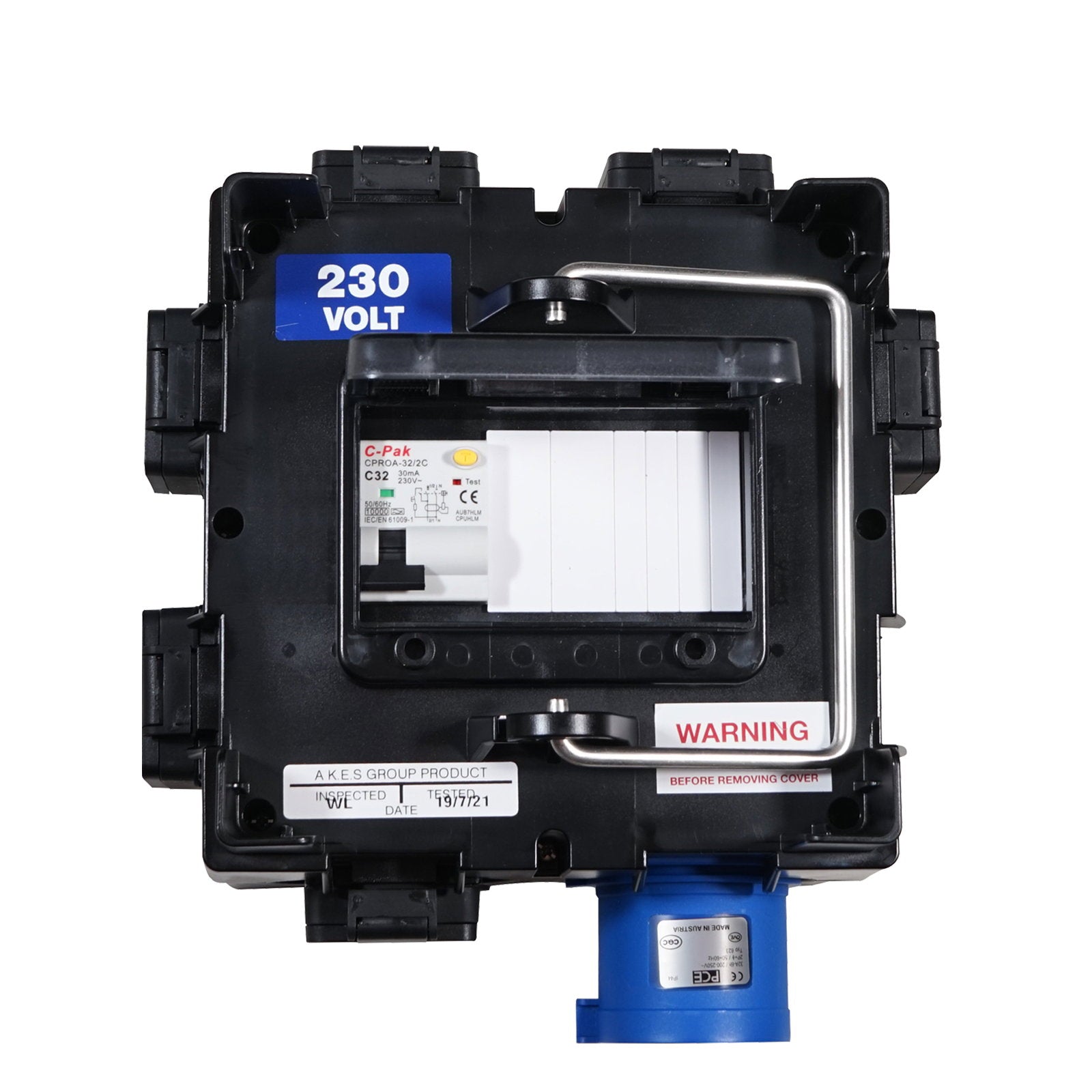 Elumen8 IMST Distribution Box 32A 240V In 6 x 13A 1 x DP 32A RCBO - Alternate View 3