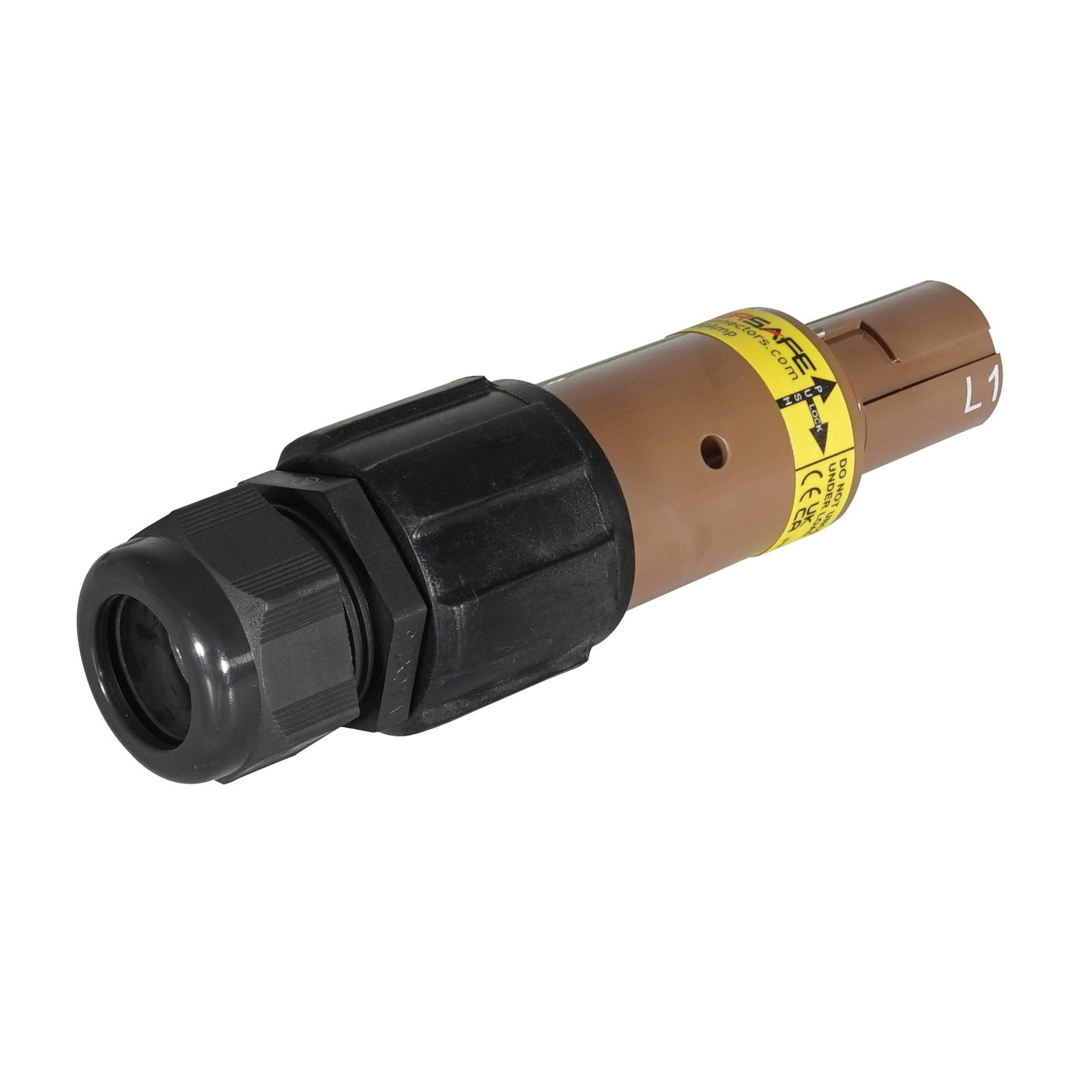 Elumen8 Powersafe 500A Line Drain 120mm2 L1 Brown - Main View
