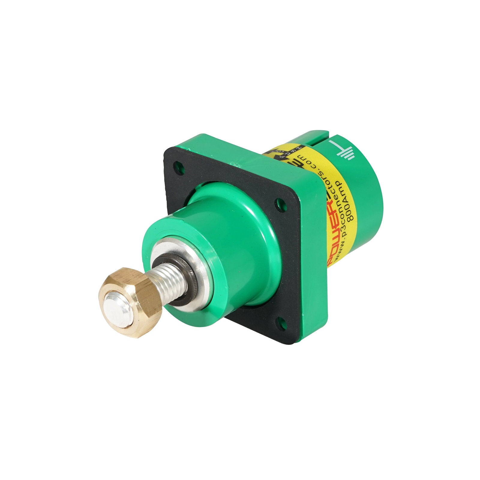 Elumen8 Powersafe 800A Panel Source Male T8 Post Earth Green - Main View