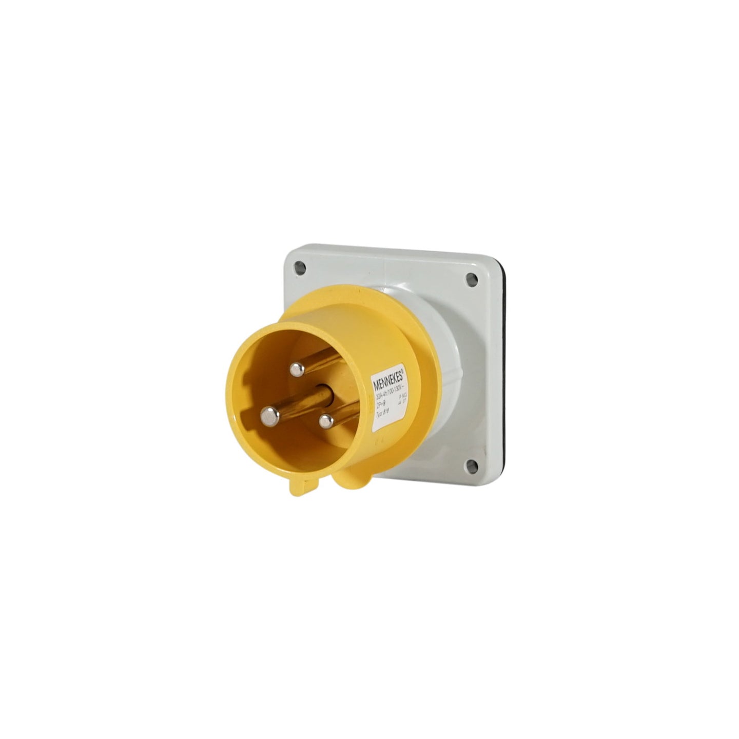 Mennekes 32A 110V 2P+E IP44 Panel Inlet (816) - Alternate View 1