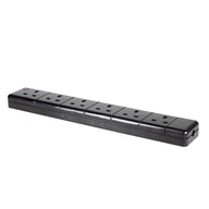 Elumen8 6 Gang Mains Socket Black - Alternate View 3
