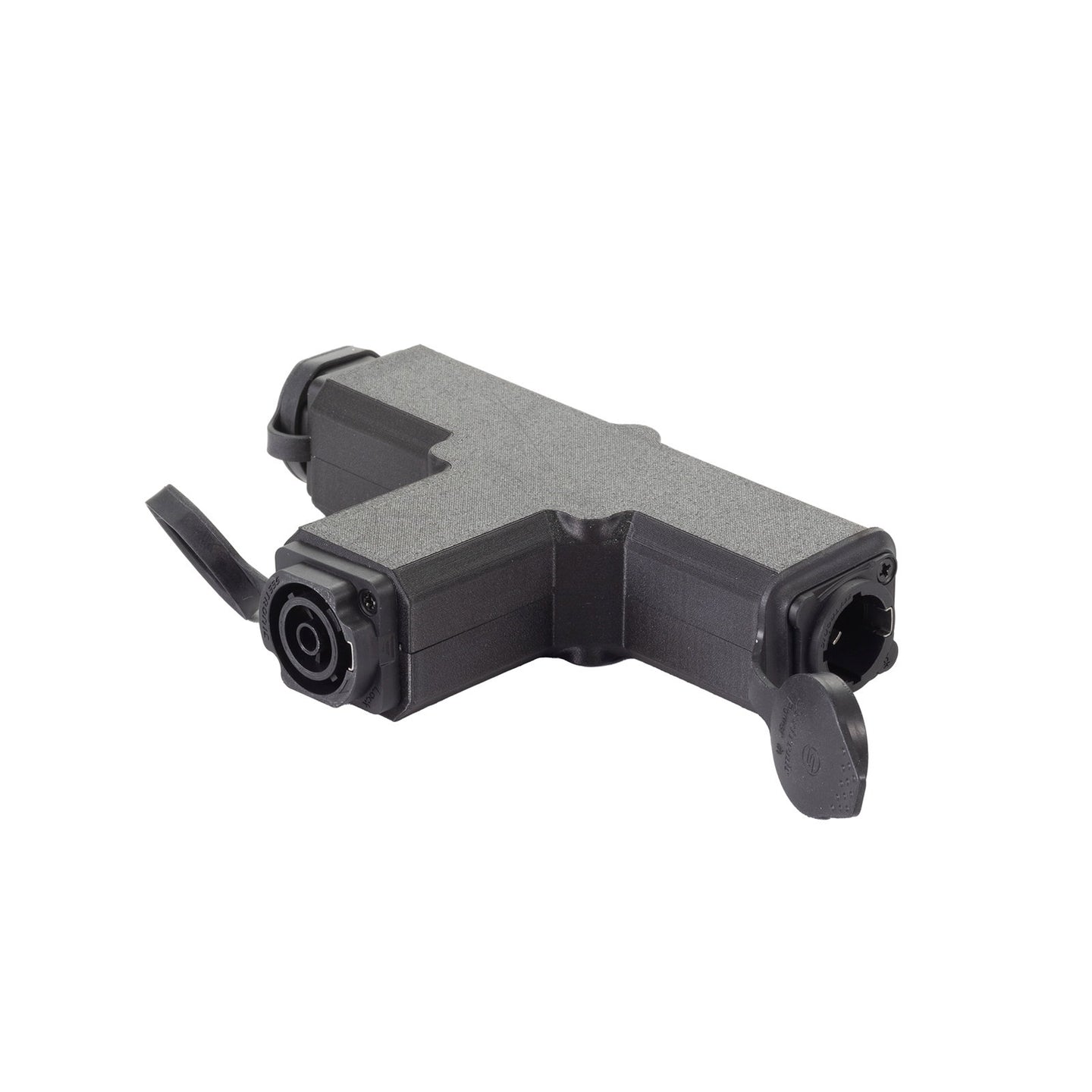 Elumen8 Truelink T-Piece: 1 In 2 Out TR1-A - Back Panel and Connections