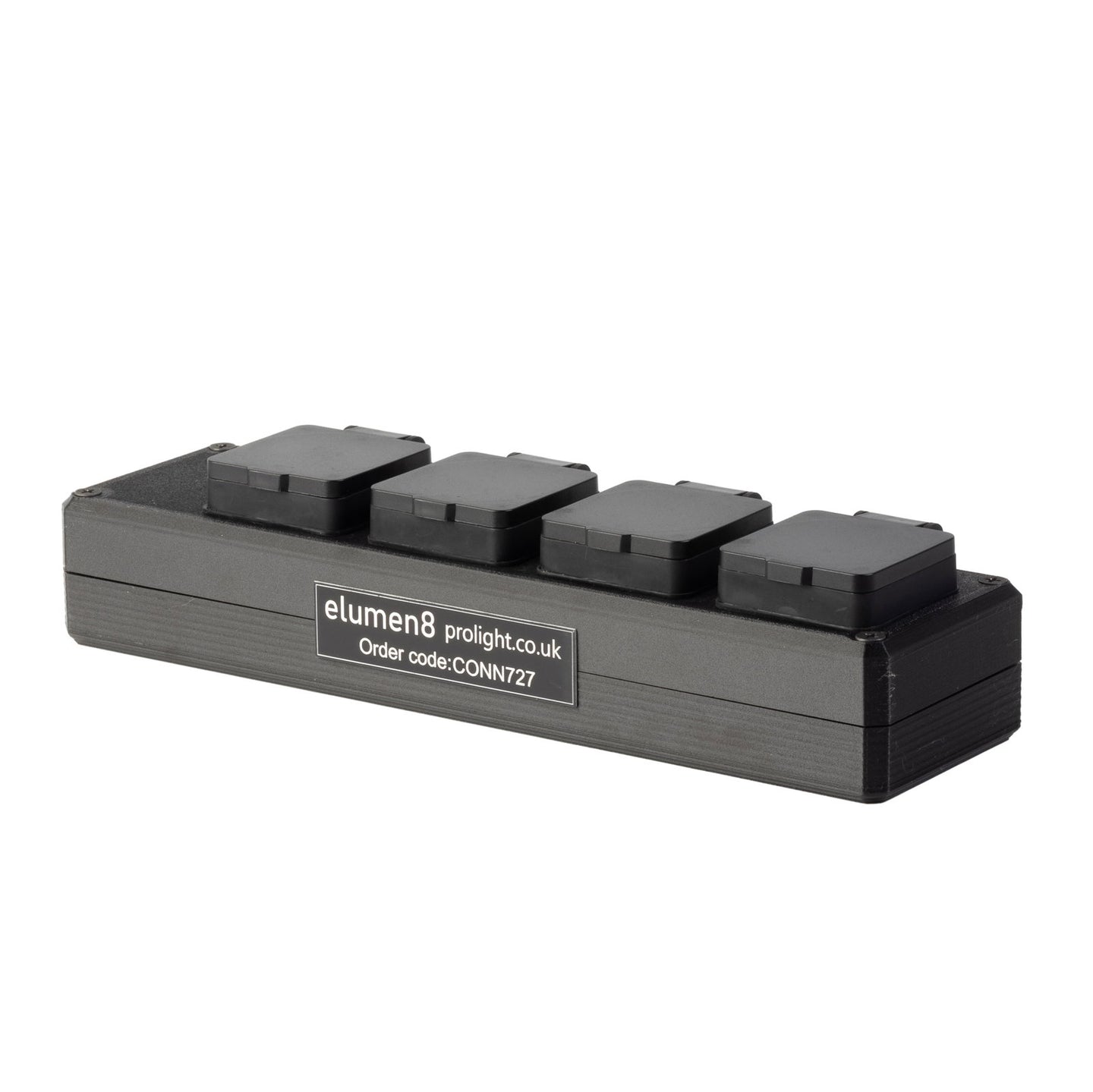 Elumen8 Truelink 1 In 4x 13A Out TR1-C - Back Panel and Connections