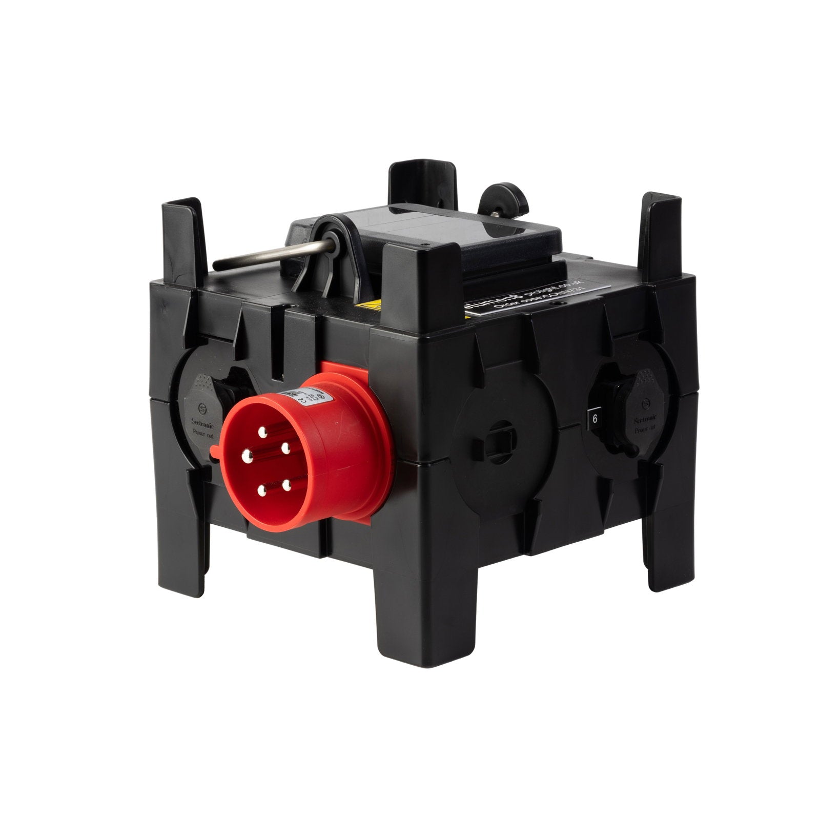 PCE IMST Distribution Box 32A 415V In 6 x TR1 IP65 Out - Main View