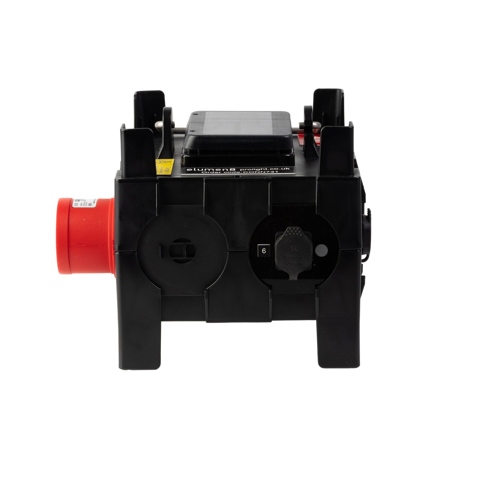 PCE IMST Distribution Box 32A 415V In 6 x TR1 IP65 Out - Alternate View 8