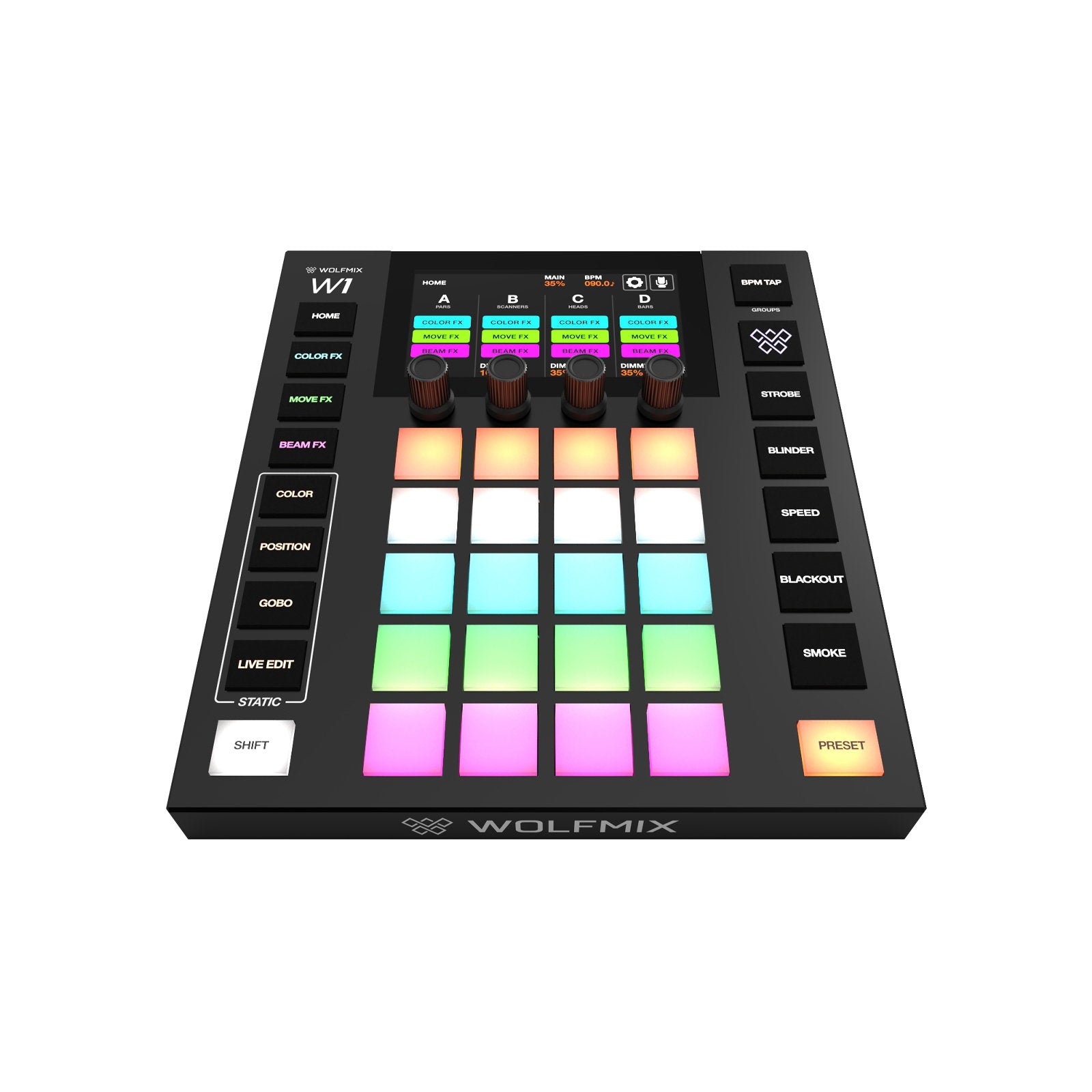 Wolfmix WOLFMIX W1 MK2 DMX Lighting Controller - Alternate View 4