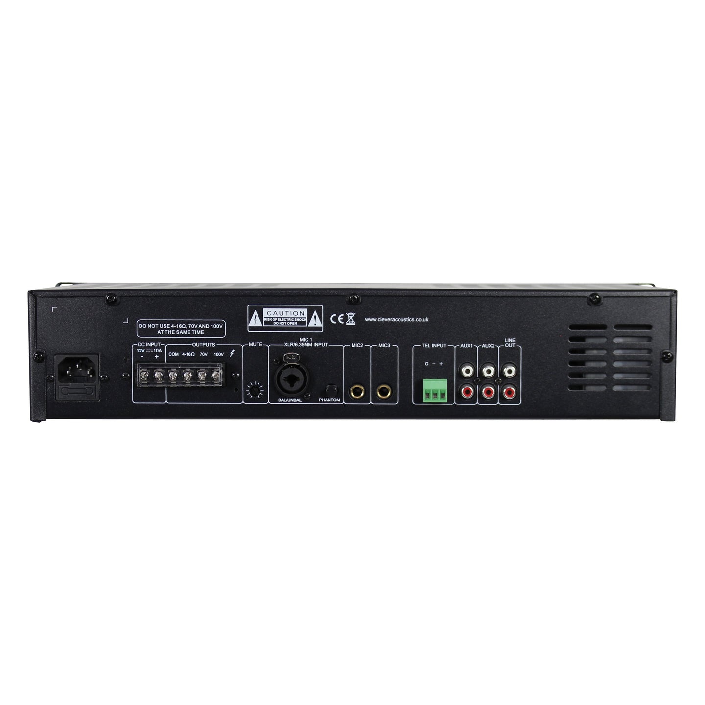 Clever Acoustics MA 260 100V 60W Mixer Amplifier - Main View