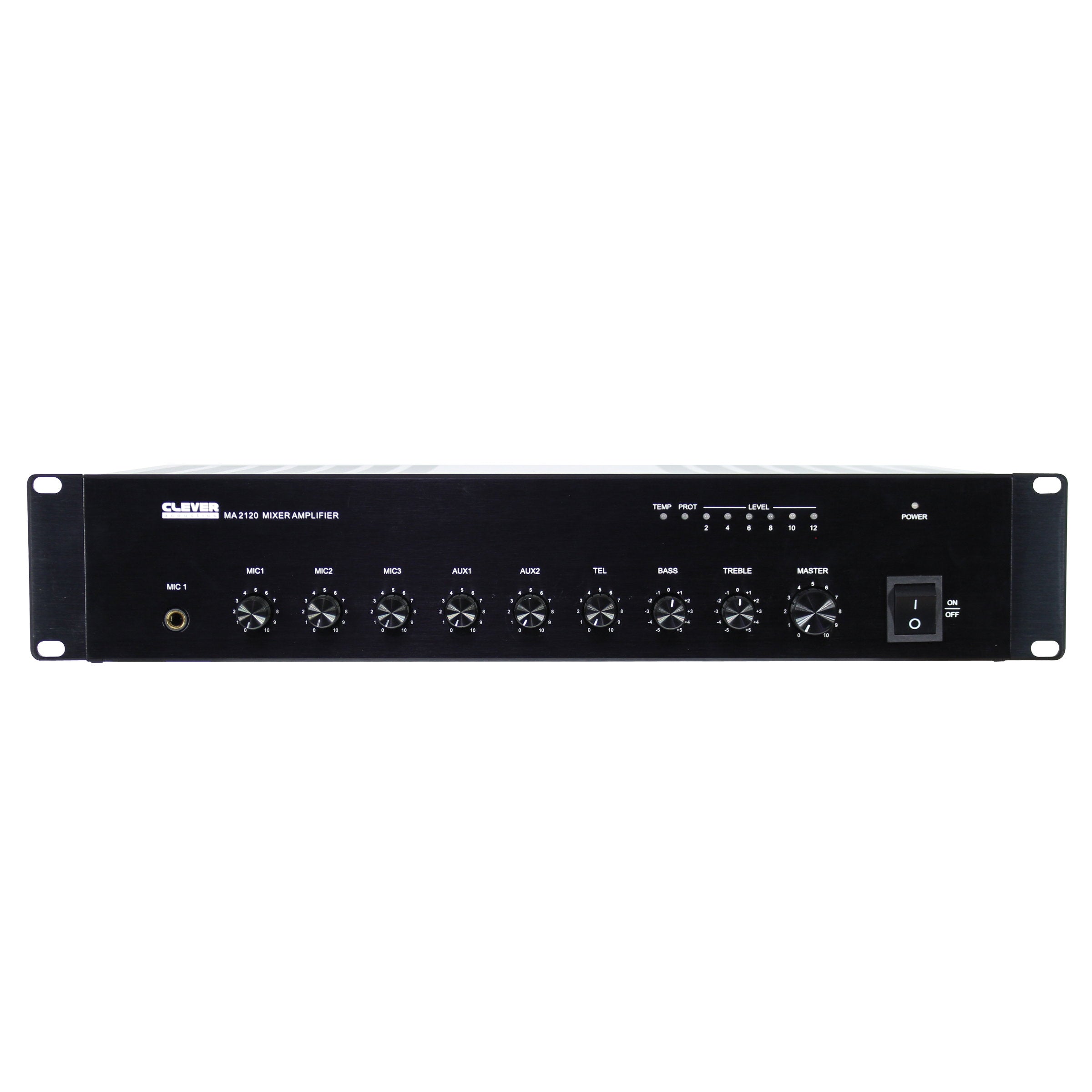 Clever Acoustics MA 2120 100V 120W Mixer Amplifier - Alternate View 1