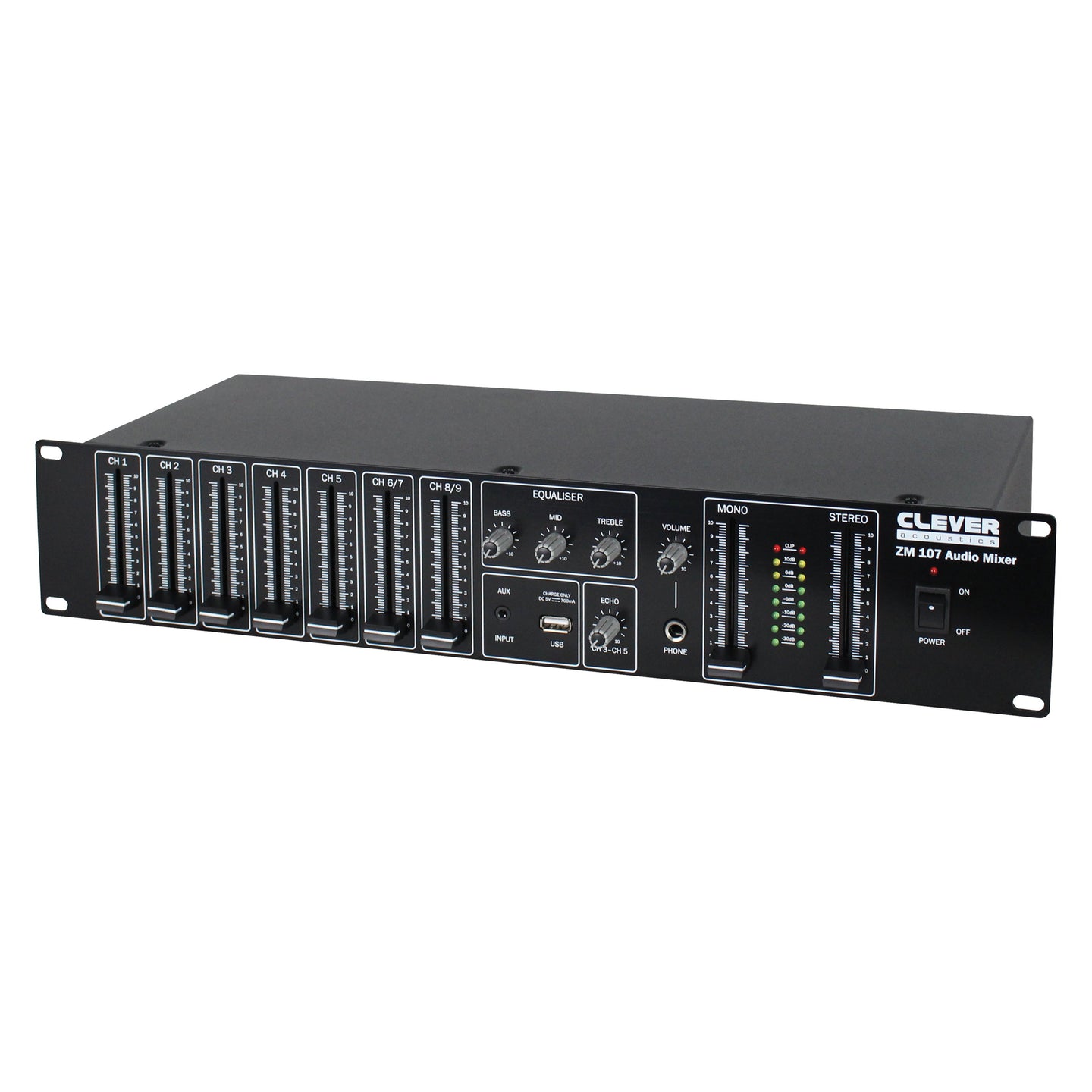 Clever Acoustics ZM 107 Audio Mixer - Main View