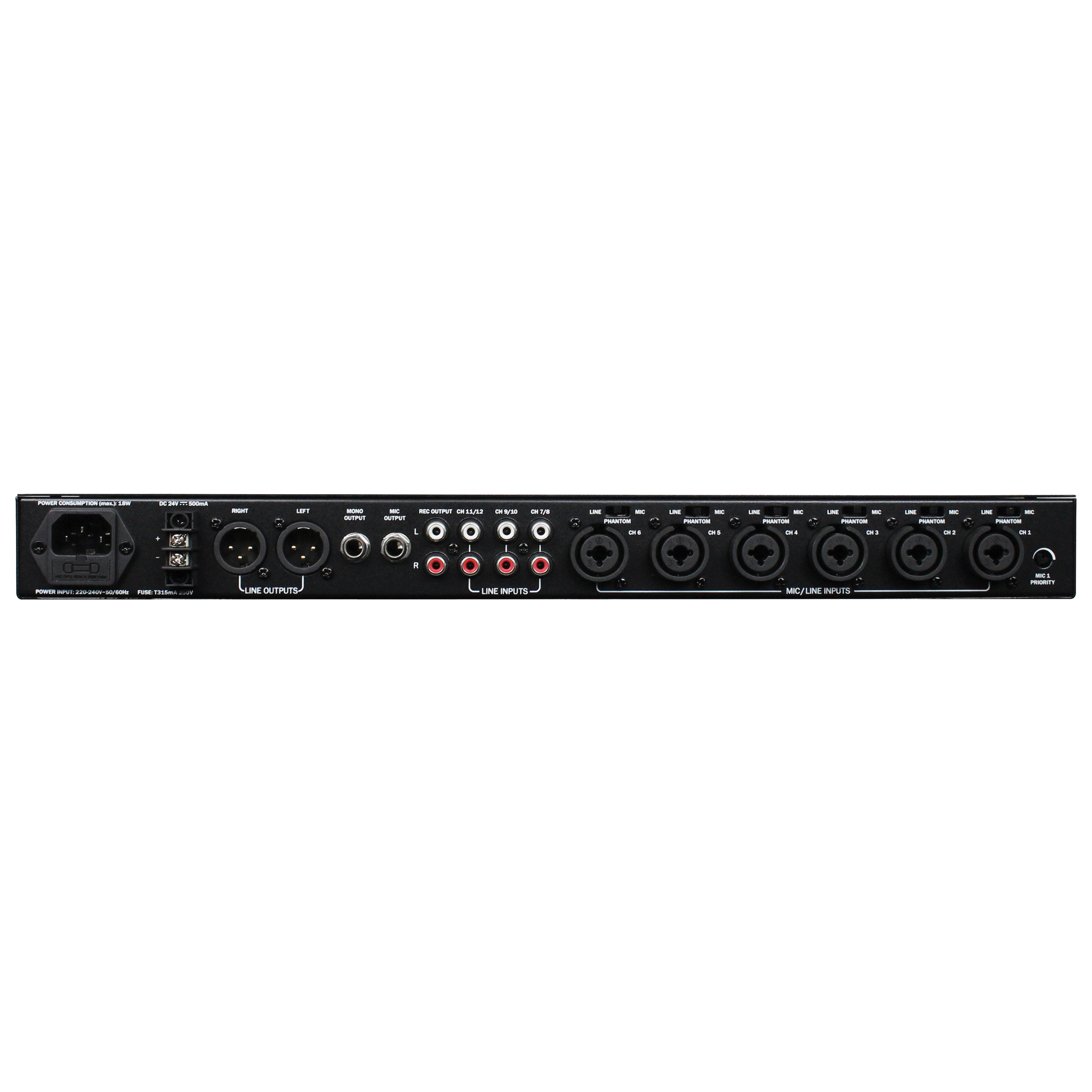 Clever Acoustics ZM 122 Audio Mixer - Main View
