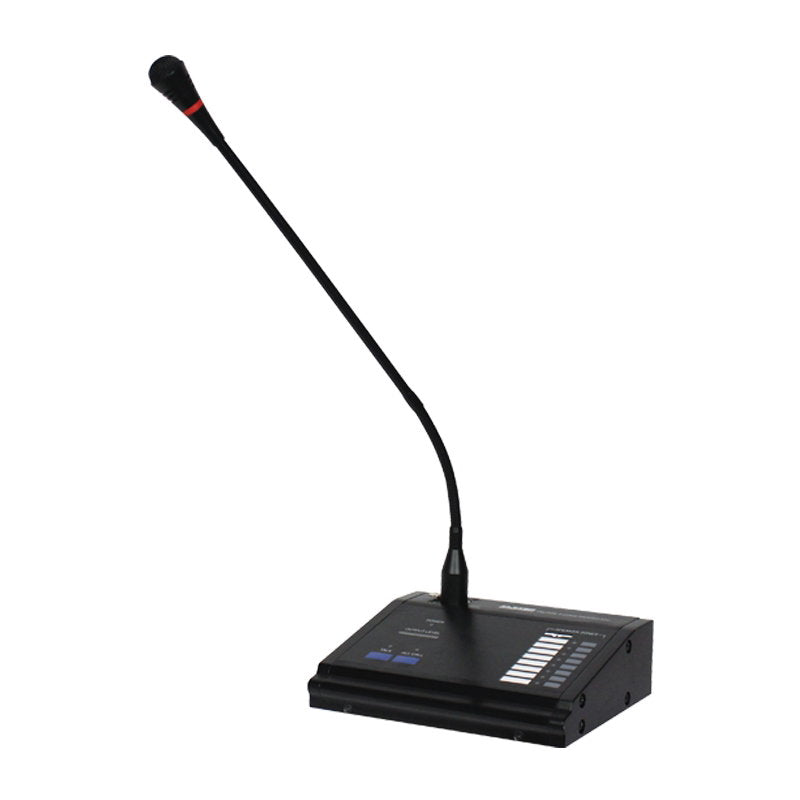 Clever Acoustics PM ZM 8 Paging Microphone - Back Panel and Connections