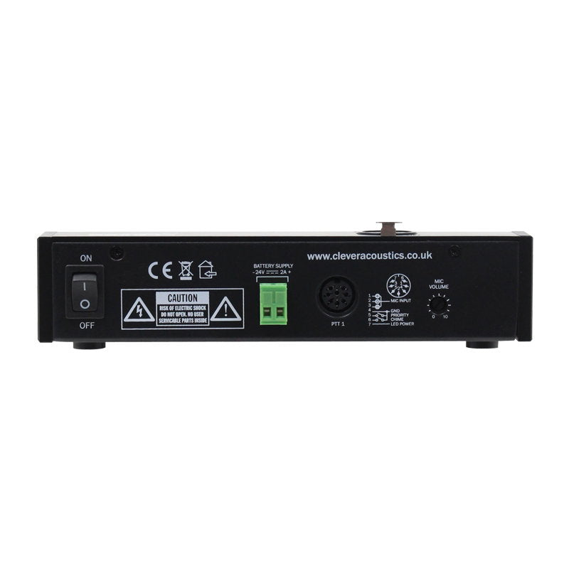 Clever Acoustics PM ZM 102 Paging Microphone - Alternate View 1