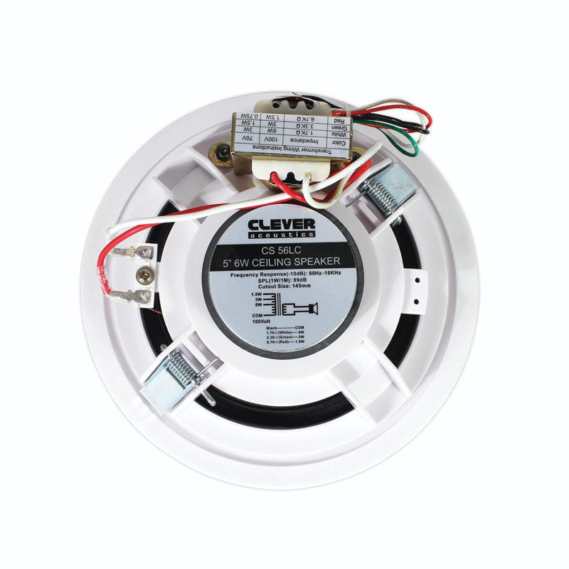 Clever Acoustics CS 56LC 100V 5" 6W Ceiling Speaker - Alternate View 1
