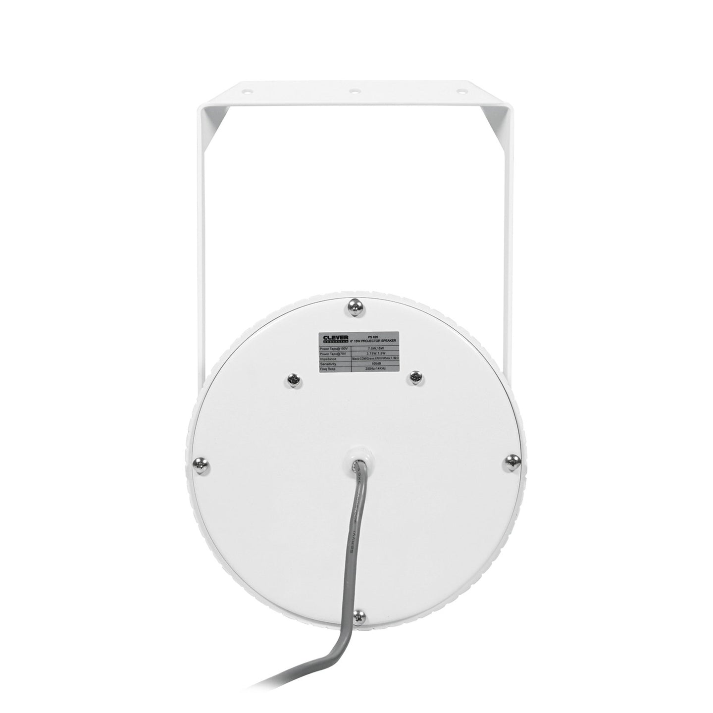 Clever Acoustics PS 620 100V 6" 15W Projector Speaker - Main View