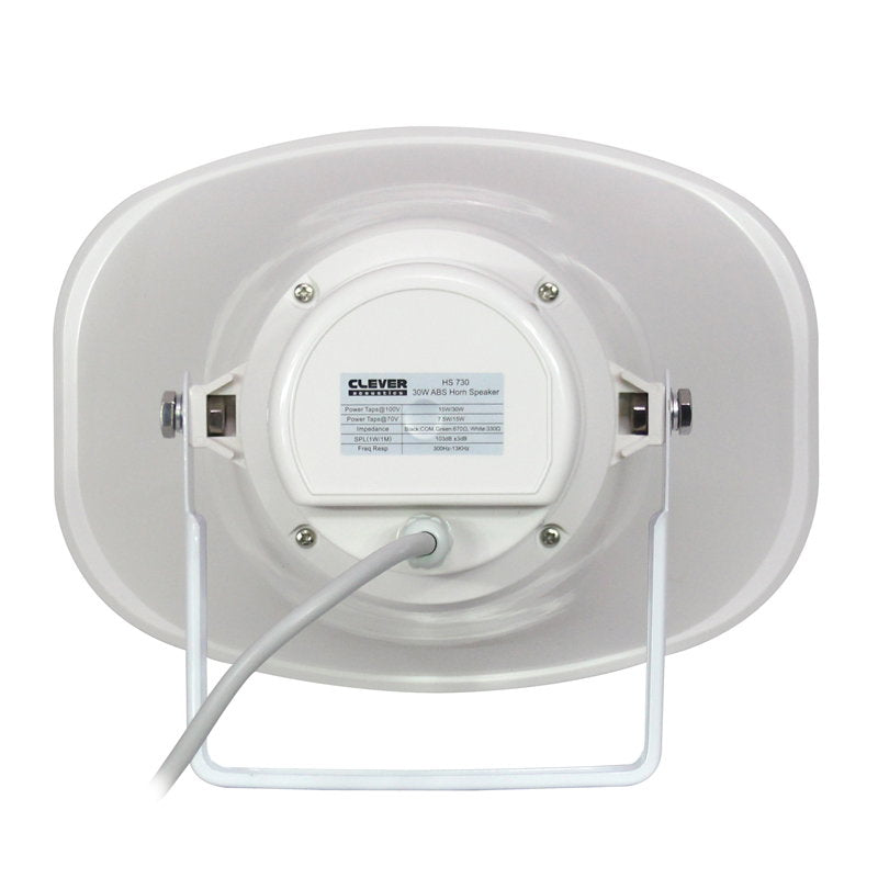 Clever Acoustics HS 730 100V 30W ABS Horn Speaker - Main View