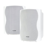 Clever Acoustics BGS 50 White 8 Ohm Speakers (Pair) - Back Panel and Connections