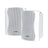 Clever Acoustics BGS 35T White 100V Speakers (Pair) - Alternate View 3