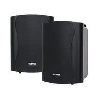 Clever Acoustics BGS 35T  Black 100V Speakers (Pair) - Back Panel and Connections