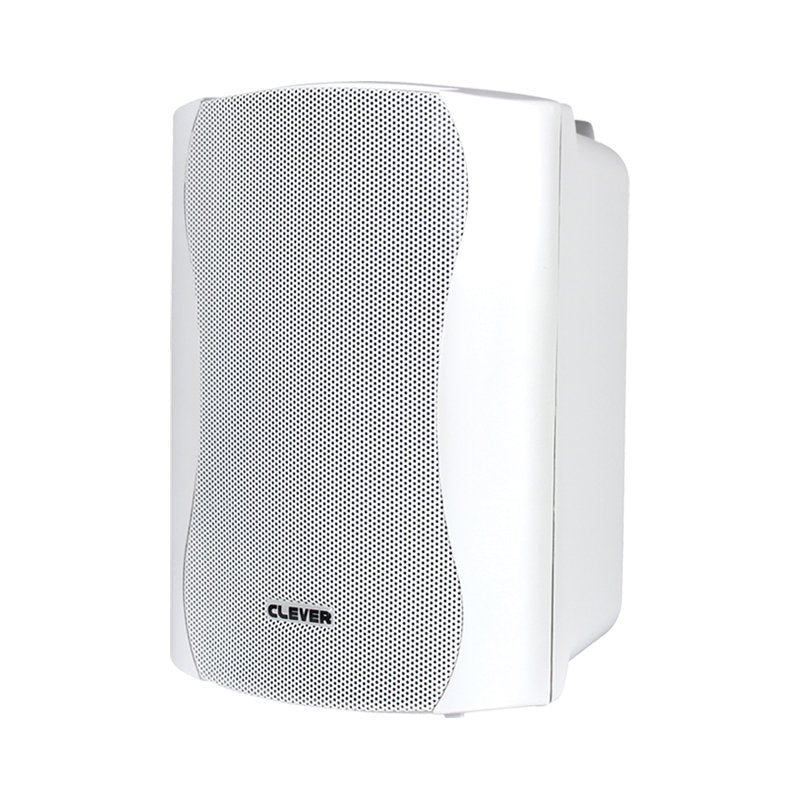 Clever Acoustics WPS 25T White 100V Weatherproof Speakers (Pair) - Main View