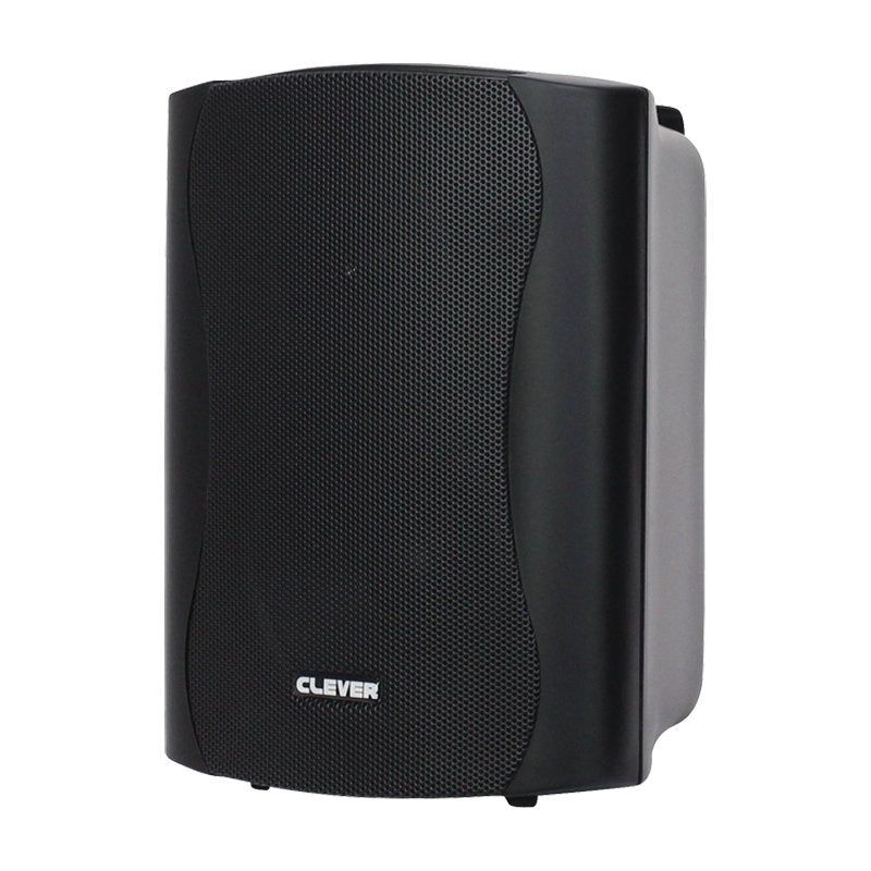 Clever Acoustics WPS 35T Black 100V Weatherproof Speakers (Pair) - Back Panel and Connections