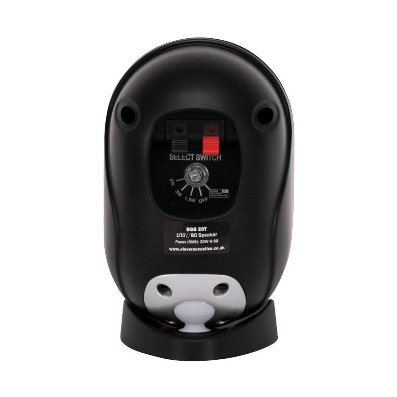 Clever Acoustics BGS 20T Black 100V Speakers (Pair) - Alternate View 4