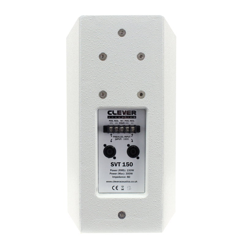 Clever Acoustics SVT 150 White Speaker - Main View