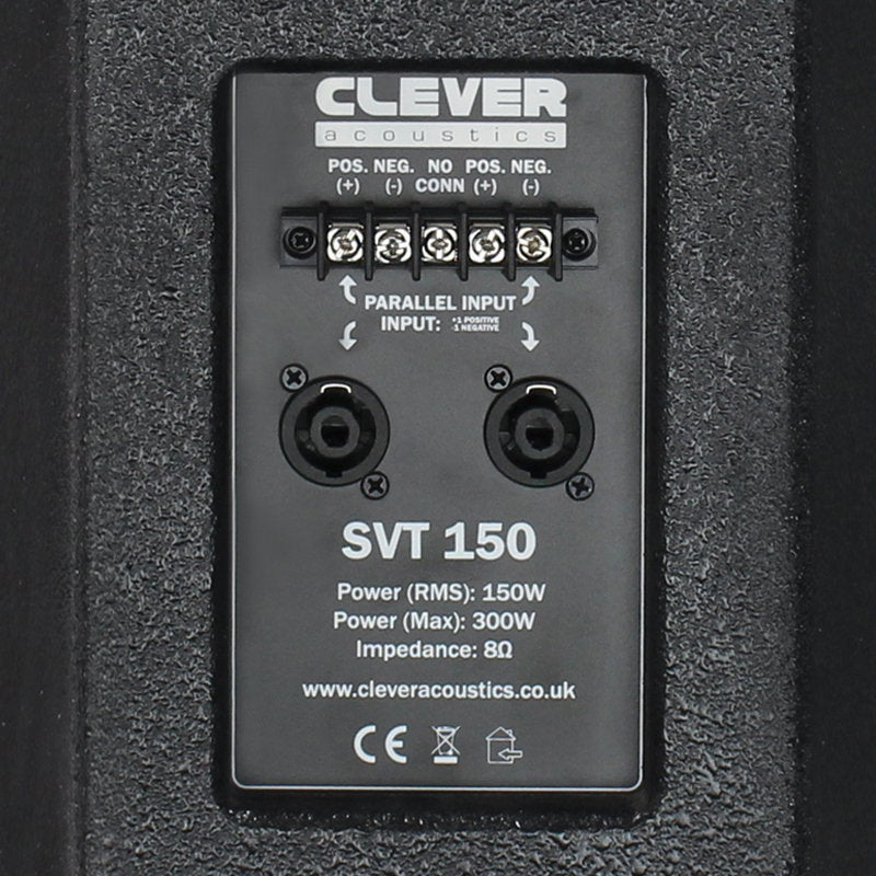 Clever Acoustics SVT 150 Black Speaker - Alternate View 4