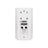 Clever Acoustics SVT 100 White Speaker - Main View