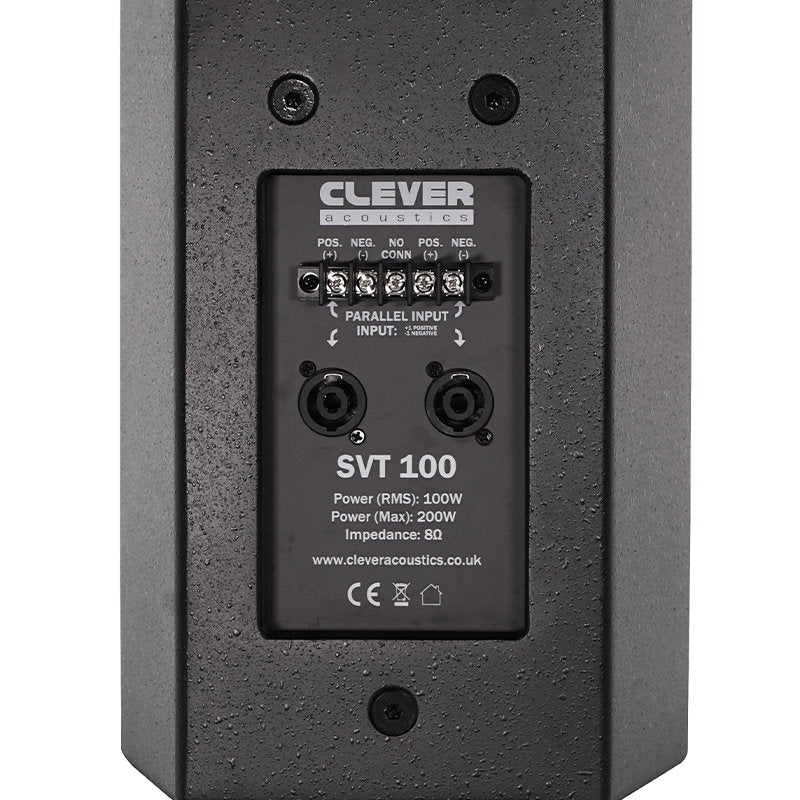 Clever Acoustics SVT 100 Black Speaker - Alternate View 7
