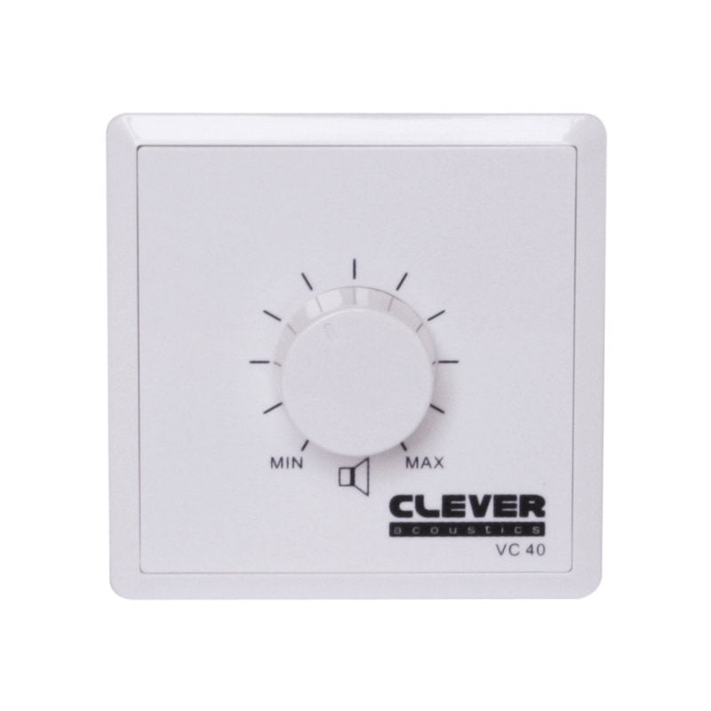 Clever Acoustics VC 40 100V 40W Volume Control - Main View