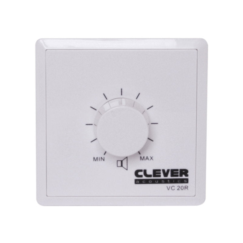 Clever Acoustics VC 20R 100V 20W Volume Control +Relay - Main View
