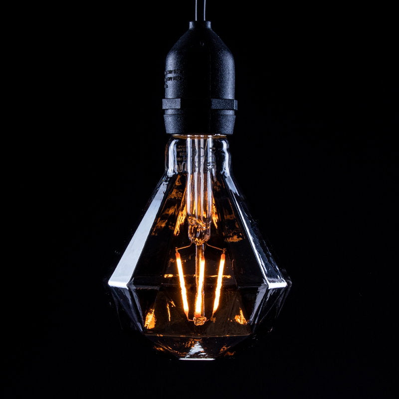 Prolite 4W Dimmable LED Diamond Filament Lamp 1800K ES - Main View