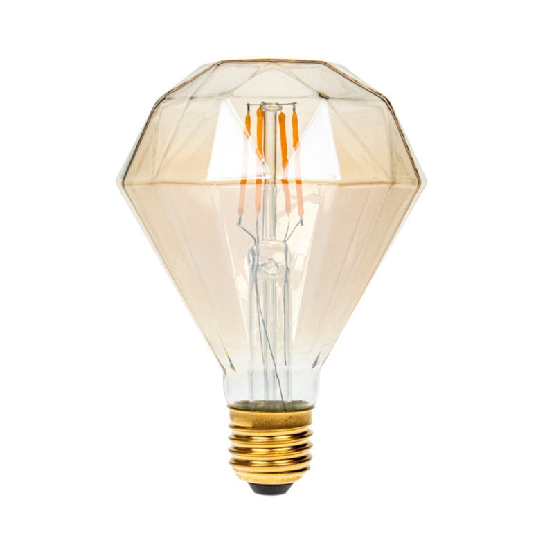 Prolite 4W Dimmable LED Diamond Gold Filament Lamp 1800K ES - Alternate View 1