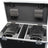 Elumen8 2 Way 9RE Beam Flight Case - Back Panel and Connections