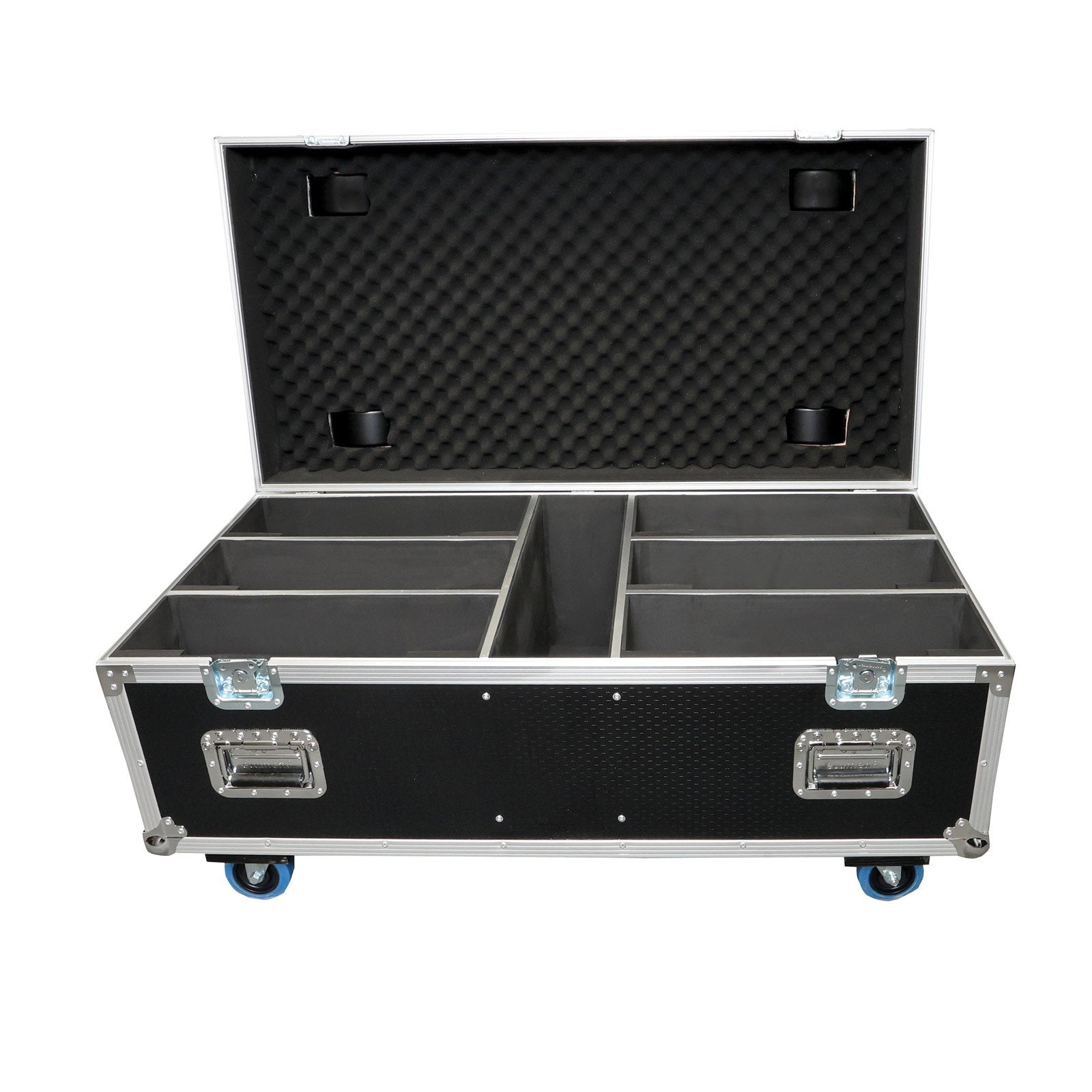 Elumen8 6 Way Meteor 848 IP FX Panel Flight Case - Back Panel and Connections