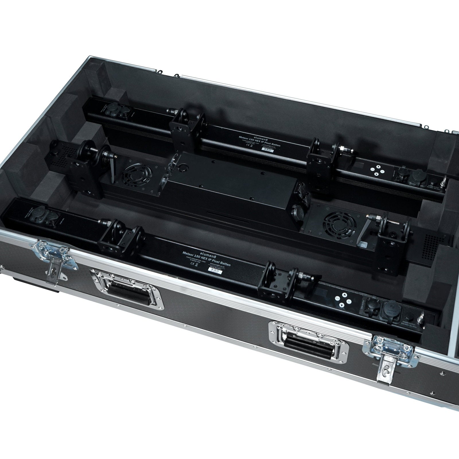 Elumen8 6 Way Meteor 784/Meteor 150 RGBW/Meteor 150 HEX Flight Case - Alternate View 8