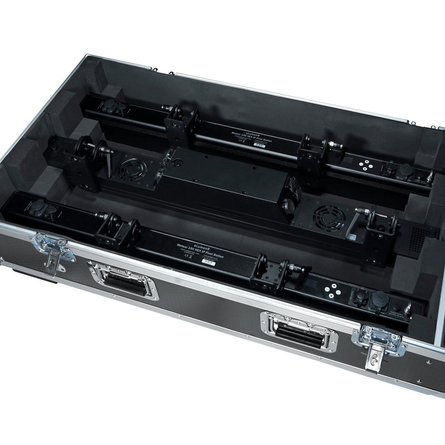 Elumen8 6 Way Meteor 784/Meteor 150 RGBW/Meteor 150 HEX Flight Case - Alternate View 8