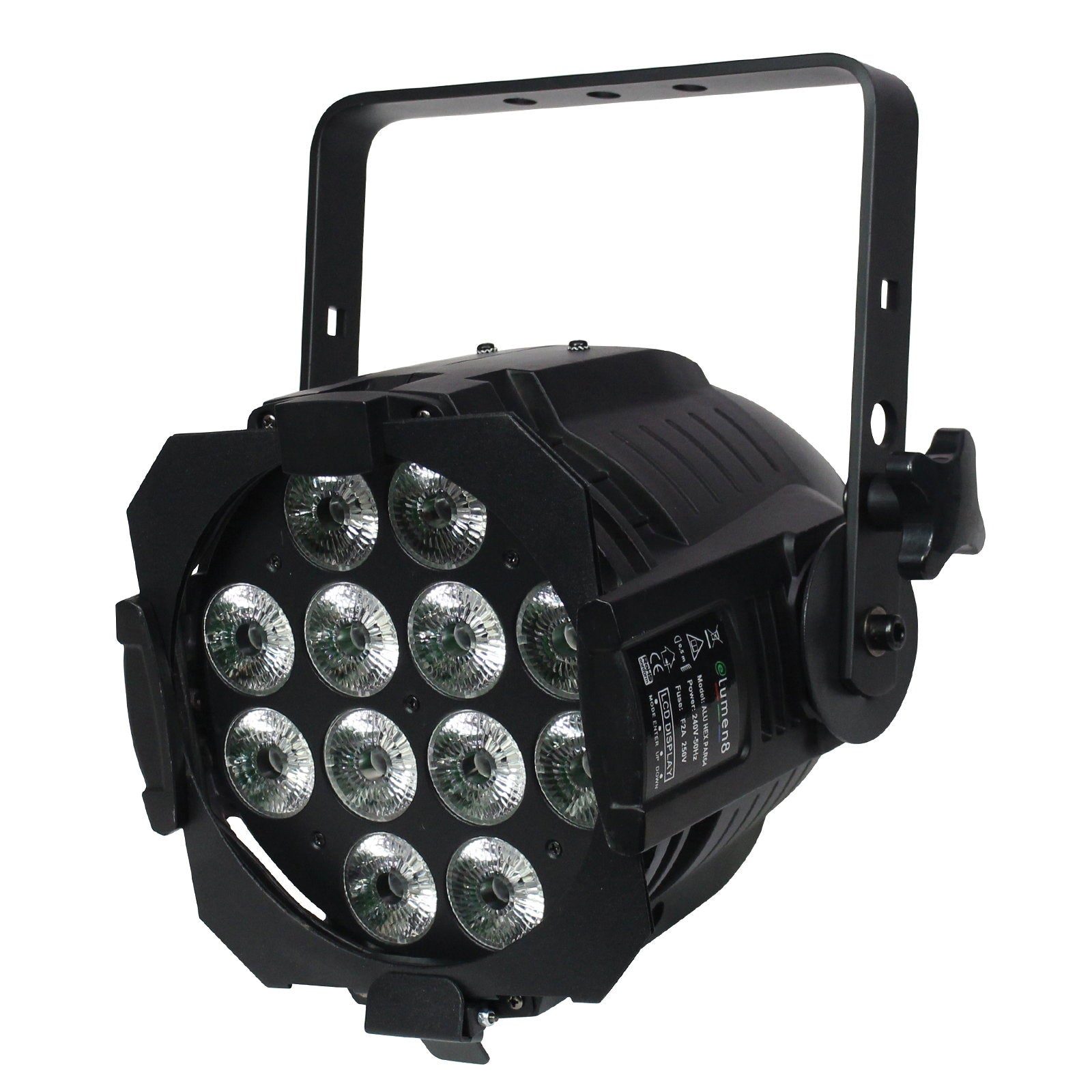 Elumen8 Alu HEX Par 64 (12 x 12W 6-in-1 RGBWAUV) - Alternate View 4