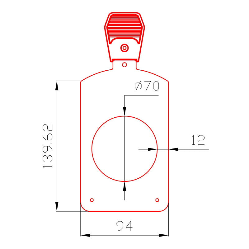 Elumen8 Virtuoso 1000 Profile Metal Gobo Holder - Alternate View 1