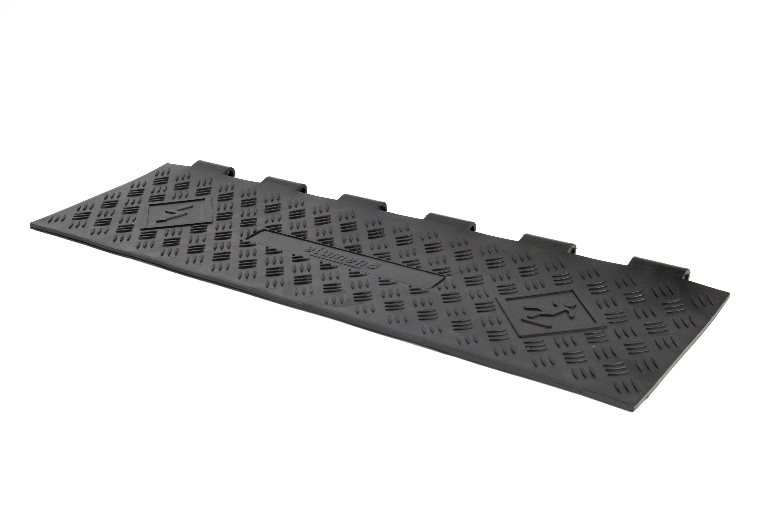 Elumen8 Black Lid for CP 535B 5 Channel Cable Ramp (6 Hinge) - Main View
