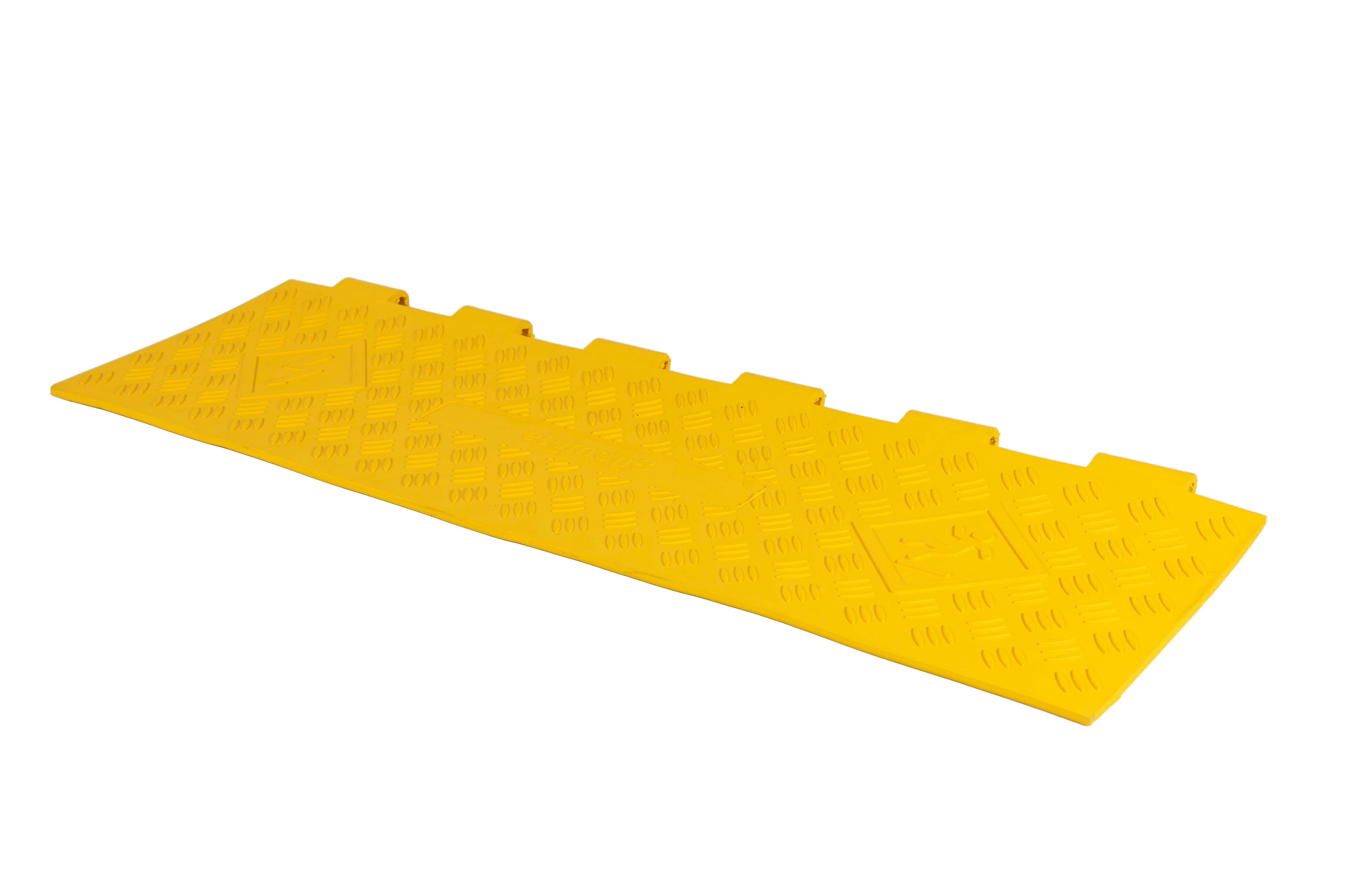 Elumen8 Yellow Lid for CP 535 5 Channel Cable Ramp (6 Hinge) - Main View
